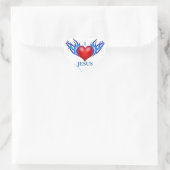 Sticker Cœur Mon coeur Jésus (Sac)