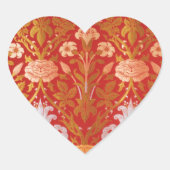 Sticker Cœur Morris - Rose et Lily (Devant)