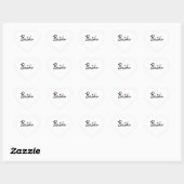 Sticker Cœur Mug Classique, 325 ml (Feuille)