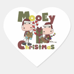 Sticker Cœur Noël de Mooey