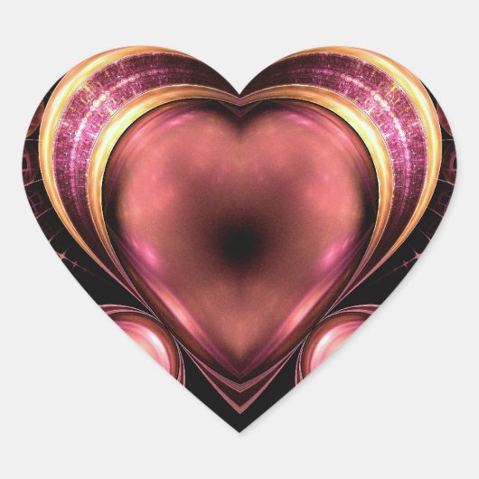 Sticker Cœur non défini (Devant)