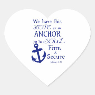 Sticker Cœur Nous Avons Cet Espoir...