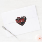 Sticker Cœur Oh mon Dieu ! (Enveloppe)