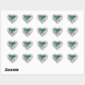 Sticker Cœur Oh mon Dieu ! (Feuille)