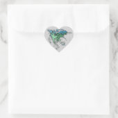 Sticker Cœur Oh mon Dieu ! (Sac)