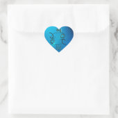 Sticker Cœur Oh mon Dieu ! (Sac)