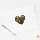 Sticker Cœur Oiseaux de proie (Enveloppe)