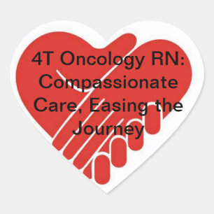 Sticker Cœur Oncologie 4T RN