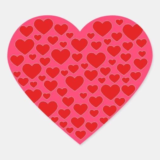 Sticker Cœur OPUS Coeurs dans le coeur (Devant)