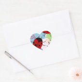 STICKER CŒUR ORDINATEURS PORTABLES (Enveloppe)