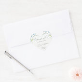 Sticker Cœur Oubliez-moi-non-Mariage (Enveloppe)