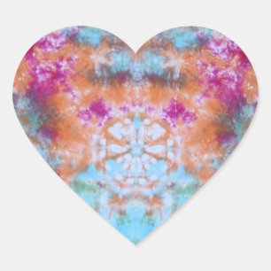 Sticker Cœur Ours Abstrait Prism Bear