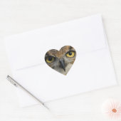 Sticker Cœur Owls Eyes (Enveloppe)