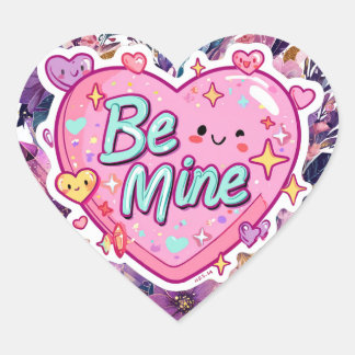Sticker Cœur Pack d'autocollants drôles pour la Saint-Valentin