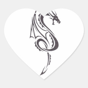 Sticker Cœur Pacte Du Dragon 2
