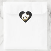 Sticker Cœur Panda (Sac)