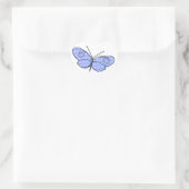 Sticker Cœur Papillon cosmique (Sac)