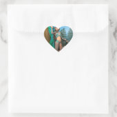 Sticker Cœur Papillon Fée (Sac)