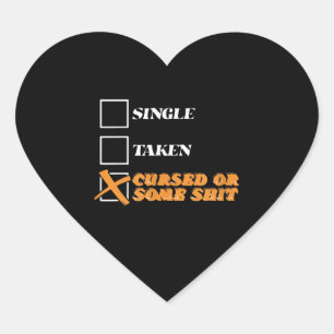 Sticker Cœur Paquet chaud Halloween Costume Taco Halloween