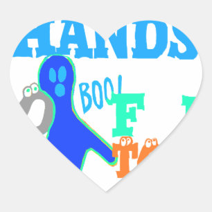 Sticker Cœur Parfait Boo ! TGIF Merci Dieu Son Vendredi Hakuna