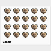 Sticker Cœur Parfaitement aimé (Feuille)