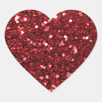 Parties scintillant Red Faux