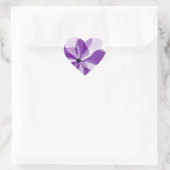 Sticker Cœur Passion violette (Sac)