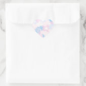 Sticker Cœur Pastel Colors Low Poly (Sac)
