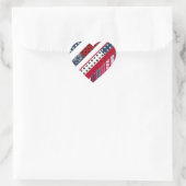 Sticker Cœur Patriotic (Sac)