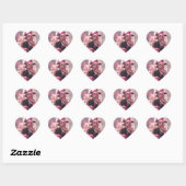 Sticker Cœur Patronne (Feuille)