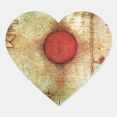 Sticker Cœur Paul Klee Ad Marginem (Devant)