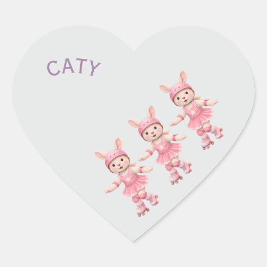 Sticker Cœur Pegatina (Devant)