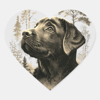 Sticker Cœur  Pegatina Redonda Clásica Pegatinas 