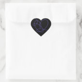 Sticker Cœur Pegatinas de BTS love yourself (Sac)