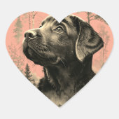 Sticker Cœur Pegatinas en forma de corazón (Devant)