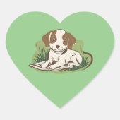 Sticker Cœur Pegatinas en forma de corazón (Devant)