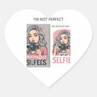 Sticker Cœur Perfect Girl