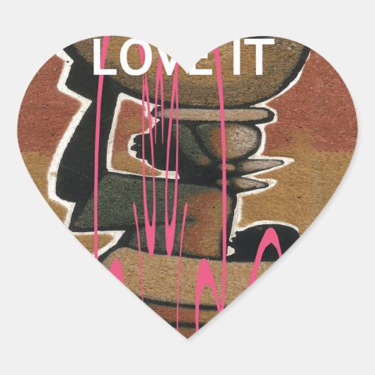 Sticker Cœur Personnaliser (Devant)