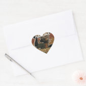 Sticker Cœur Personnaliser (Enveloppe)