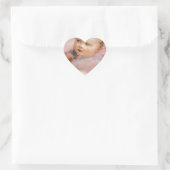 STICKER CŒUR PETIT DÉJEUNER AVEC BÉBÉ (Sac)