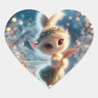 Sticker Cœur Petit et sucré