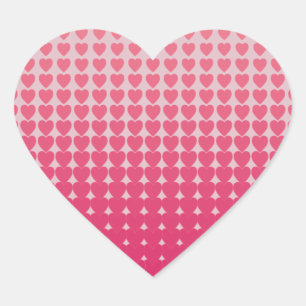 Sticker Cœur Petit motif de coeur rose