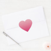 Sticker Cœur Petit motif de coeur rose (Enveloppe)