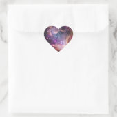 Sticker Cœur Petit Nuage de Magellan violet (Sac)
