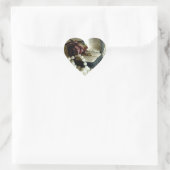 Sticker Cœur Peu de diamant II (Sac)