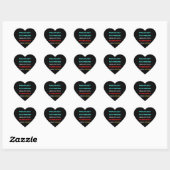 Sticker Cœur Pharmacy Technician Because Even Pharmacists (Feuille)