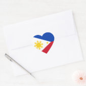 Sticker Cœur philippine (Enveloppe)
