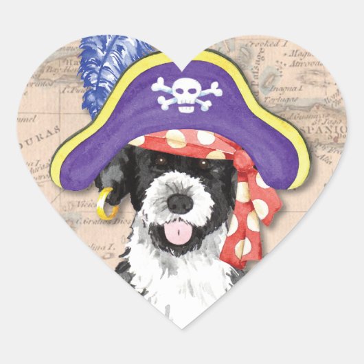 Sticker Cœur Pirate de PWD (Devant)