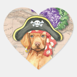 Sticker Cœur Pirate de Vizsla