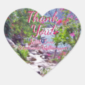 Sticker Cœur Piste Yelapa 821 Merci (Devant)